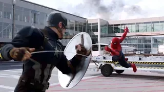 Team Captain America vs Team Iron Man Part 3 ¦ Captain America  Civil War 2016 IMAX 4K