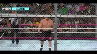 Undertaker vs Brock lesnar hell in the cell