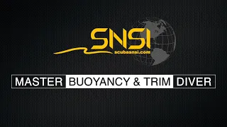 SNSI Master Buoyancy & Trim Diver - English