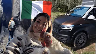 Unsere letzte Woche VANLIFE in Italien🚐 durch Lavatunnel🌋 und Bauernhöfe auf Sizilien🌻