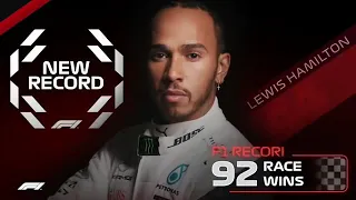 WITNESSES OF A STORY BEING WRITTEN: LEWIS HAMILTON, 92 WINS!