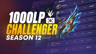 How The RANK 1 Korean Jungler Got To 1000 LP In 3 WEEKS! | Season 12 Challenge Jungle Guide