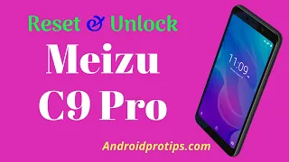 how to Hard Reset & Unlock Meizu C9 Pro