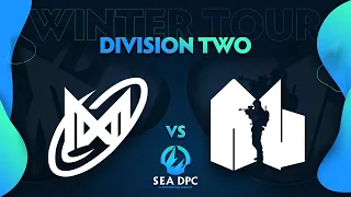 NGX.SEA vs Army Geniuses Game 1 - DPC SEA Div 2: Winter Tour 2021/2022 w/ Ares & Danog