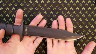 Ontario Knife Company SP-1 Fixed Blade Initial Impressions:  Was someone drunk???