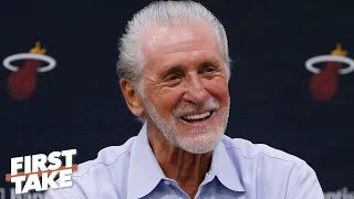 First Take discusses Pat Riley going all-in this season with the Heat