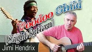 Voodoo Child - Jimi Hendrix - fingerstyle acoustic guitar - Jake Reichbart