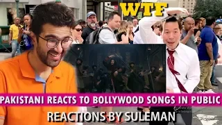 Pakistani Reacts To Bollywood Songs In Public | Bole Chudiyan | Khalibali | QPARK