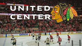 The SIGHTS and SOUNDS from the BEST SEATS at the UNITED CENTER (Blackhawks vs Bruins)