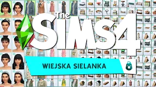 🐣FIRST LOOK: THE SIMS 4 WIEJSKA SIELANKA🐮 CAS I TRYB KUPOWANIA (AAAA BOŻE)