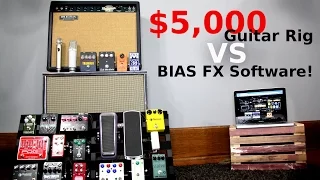 $5,000 Guitar Rig vs BIAS FX Software!!