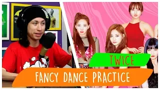 REAGINDO À TWICE "FANCY" Dance Practice Video