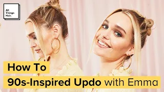 How to do 90s Inspired Updos | Easy Updos