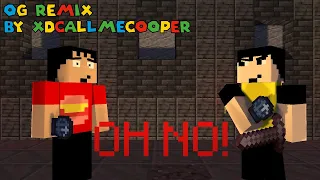 FNF OH GOD NO But Minecraft Adenimator Cover Mix