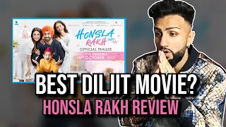 Honsla Rakh (Trailer Reaction + Movie Review) | Diljit Dosanjh, Sonam Bajwa, Shehnaaz Gill