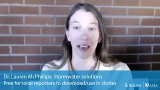 Dr. Lauren McPhillips: Managing stormwater with nature-based solutions