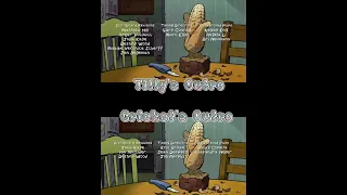 (SPOILERS FOR BIG CITY GREENS SEASON 3) Cricket & Tilly’s Outro ~ Top and Bottom Comparison