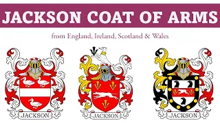 Jackson Coat of Arms & Family Crest - Symbols, Bearers, History