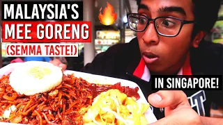 மலேசியன் Famous Mee Goreng! -MUST TRY Spicy Fried Noodles - Street Food of Malaysia | in Singapore