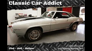 Test Drive 1969 Chevrolet Camaro Z28 Numbers Matching DZ302 SOLD Classic Car Addict