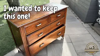 Old Dresser/Drawers gets a complete Refinish.