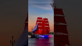 Scarlet Sails | Massive Water show #shorts ✨