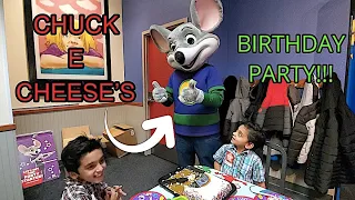 Taymur's 5th Birthday Party at Chuck E Cheese's!!!