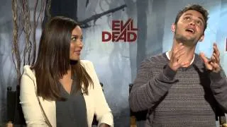 Evil Dead's Jessica Lucas and Shiloh Fernandez - Interview