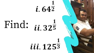 Find (i) 〖64〗^(1/2)   (ii) 〖32〗^(1/5)  (iii) 〖125〗^(1/3)