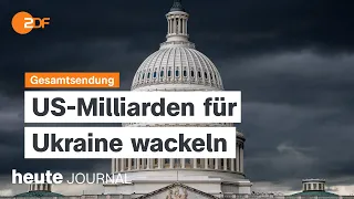 heute journal 06.02.24 Ukraine-Hilfe?, Türkei 1 Jahr nach Erdbeben, Wahl Aserbaidschan (english)