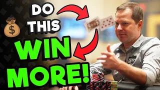 2 HACKS To WIN MORE In Poker Tournaments!