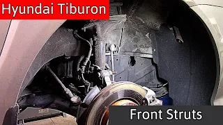 06 Hyundai Tiburon - Front Strut Replacement