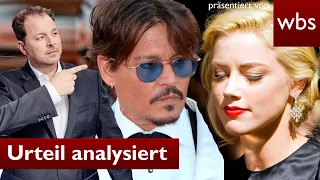 Depp vs. Heard: Anwalt Solmecke analysiert das Millionen-Urteil