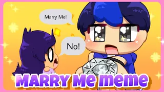 Marry me meme || ft Aphmau ||Short animatic vid by StarLight sParK