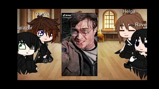 Реакция основателей Хогвартса на тик ток.|HP|Hogwarts|Founders|Gacha Club.|Чит.Опис.|