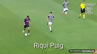 Riqui Puig* the new iniesta* Barcelona skills