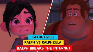 Ralph Breaks the Internet | Layout Reel - Ralphzilla | Joaquin Baldwin |@3DAnimationInternships