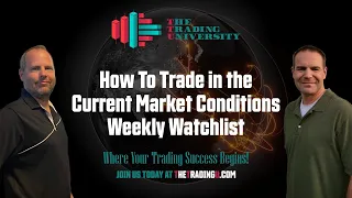 How To Trade In The Current Market Conditions - Our Weekly Watchlist