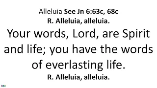 24 April 2021 Catholic Mass Daily Bible Reading