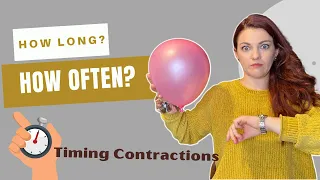 How to time contractions? | Interval and Lenght explained