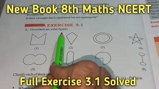 Chapter 3 Understanding Quadrilaterals || Ex-3.1 Solved || Class 8 Maths NCERT New Book