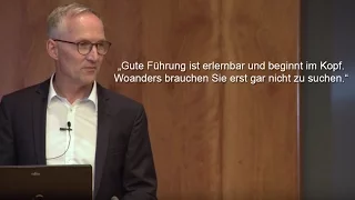 Ausschnitt eines Vortrages über Neuroleadership