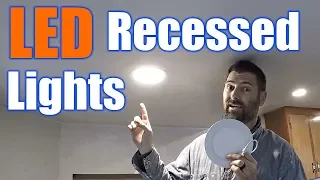 How To Install LED Recessed Lighting | THE HANDYMAN