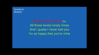 You were always on my mind - Sissel Kyrkjebø - KARAOKE  Key: F#