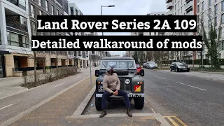 Detailed Walkaround of my restored Land Rover Series 2A 109