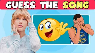 Guess The Song By Emoji - Best of All Time's Taylor Swift Songs l Emoji Song Quiz 2023🎼🎶