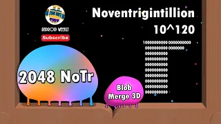 Blob Merge 3D All 'Rainbow' Blobs - Part 3: 4UVG to GOOGOL to 2048NOTR - Animation Video