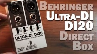 Behringer DI20 UTRA-DI Duel Direct Box Review
