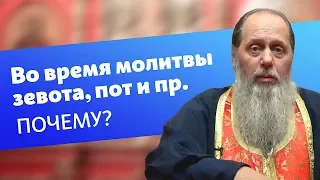 Почему во время молитвы возникает зевота, прошибает пот и пр.? (прот. Владимир Головин)