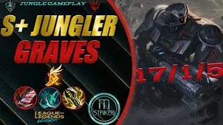 S+ Graves Jungle: Hard Carry The Team With Aggressive Pathing, and Decisive Actions | Wild Rift